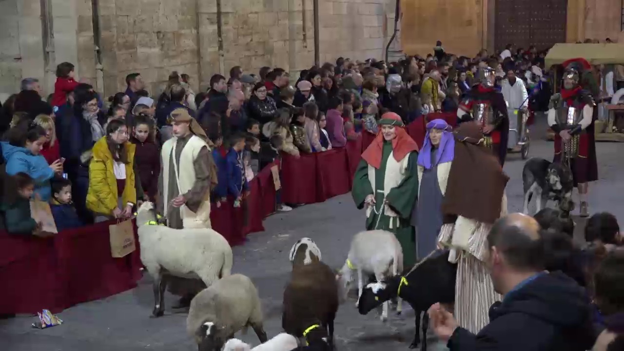 Cabalgata de los reyes magos en Orihuela